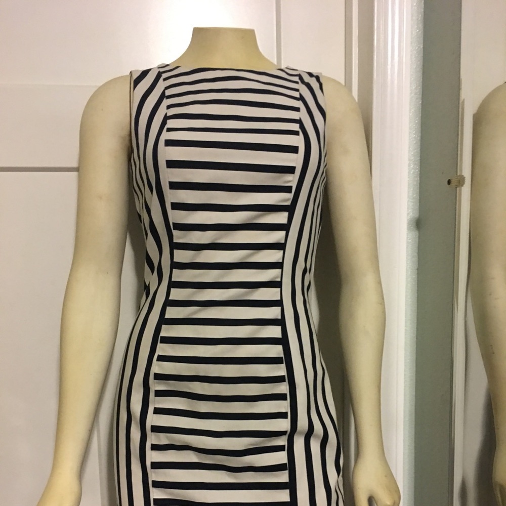 Black & White striped dress
